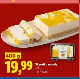 Lidl Skyrnik z morelą oferta