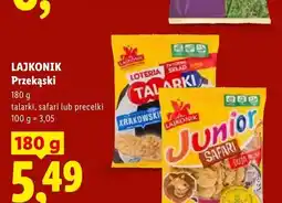 Lidl Przekąski Lajkonik talarki oferta