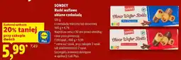 Lidl Rurki waflowe oblane czekoladą mleczną Sondey oferta