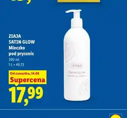 Lidl Mleczko pod prysznic ZIAJA SATIN GLOW oferta