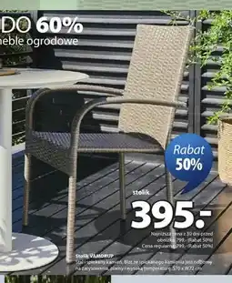 JYSK Stolik VAMDRUP stal i spiekany kamień Ś70 x W72cm oferta