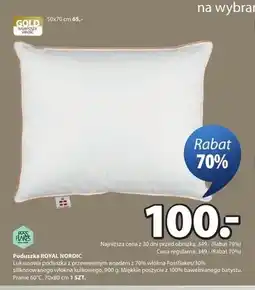 JYSK Poduszka ROYAL NORDIC 70x80cm oferta