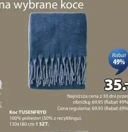 JYSK Koc TUSENFRYD 130x180cm oferta