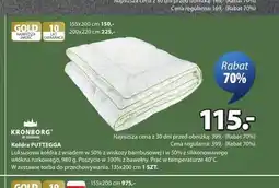 JYSK Kołdra PUTTEGGA KRONBORG 135x200cm oferta