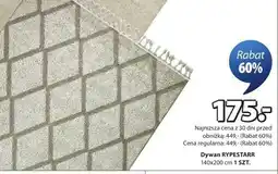 JYSK Dywan RYPESTARR 140x200cm oferta