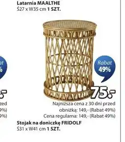 JYSK Stojak na doniczkę FRIDOLF S31xW41cm oferta