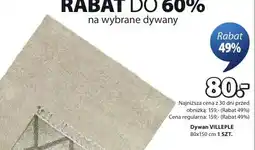 JYSK Dywan VILLEPLE 80x150cm oferta