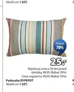 JYSK Poduszka RYPEFOT 40x60cm oferta