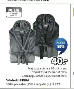 JYSK Szlafrok LERUM 100% poliester oferta