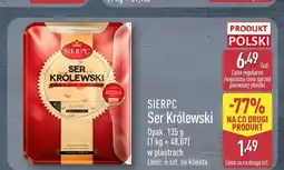 ALDI Ser Królewski w plastrach SIERPC oferta