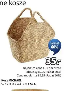 JYSK Kosz MICHAEL S22xD38xW43cm oferta