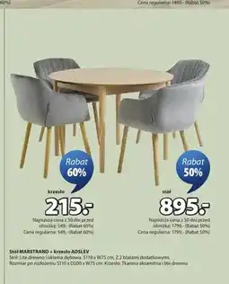 JYSK Krzesło ADSLEV oferta