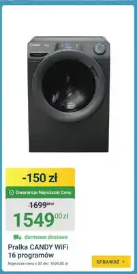 ERLI Pralka CANDY WiFi 16 programów oferta