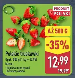 ALDI Polskie truskawki klasa I oferta