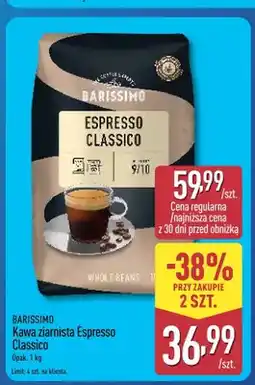 ALDI Kawa ziarnista Barissimo Espresso Classico oferta