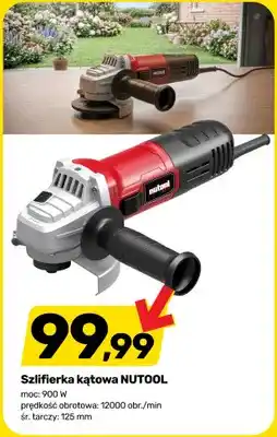 Bricomarche Szlifierka kątowa NUTOOL moc: 900W prędkość obrotowa: 12000 obr./min śr. tarczy: 125mm oferta