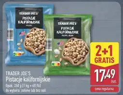 ALDI Pistacje kalifornijskie TRADER JOE'S solone oferta