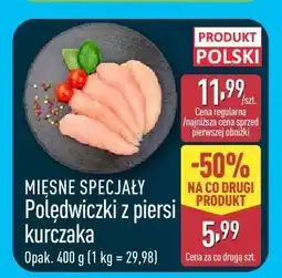 ALDI Polędwiczki z piersi kurczaka MIĘSNE SPECJAŁY oferta