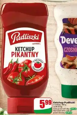 Dino Ketchup pikantny Pudliszki oferta