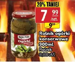 API MARKET Rolnik ogórki konserwowe oferta