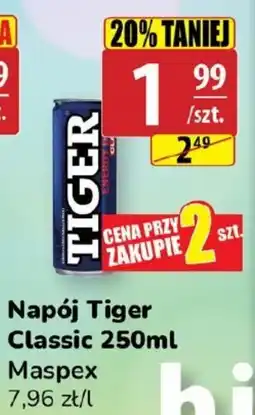API MARKET Napój Tiger Classic Maspex oferta