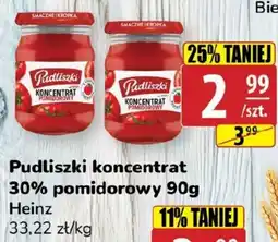 API MARKET Pudliszki koncentrat 30% pomidorowy Heinz oferta