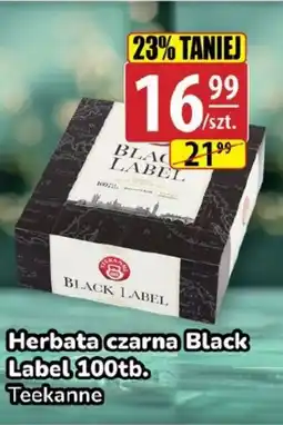API MARKET Herbata czarna Black Label Teekanne oferta