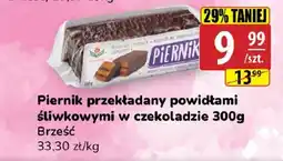 API MARKET Piernik przekładany powidłami śliwkowymi w czekoladzie Brześć oferta