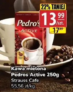 API MARKET Kawa mielona Pedros Active Strauss Cafe oferta