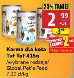 API MARKET Karma dla kota Tuf Tuf Global Pet's Food oferta