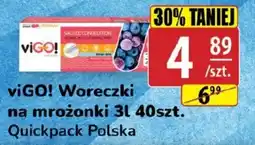 API MARKET viGO! Woreczki na mrożonkina mrożonki 31 40szt. Quickpack Polska Quickpack Polska oferta