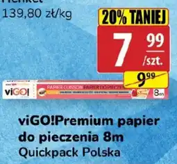 API MARKET viGO!Premium papier do pieczenia 8m Quickpack Polska oferta