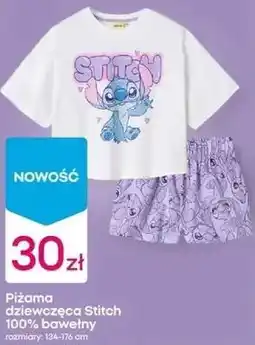 Pepco Piżama dziewczęca Stitch 100% bawełny oferta