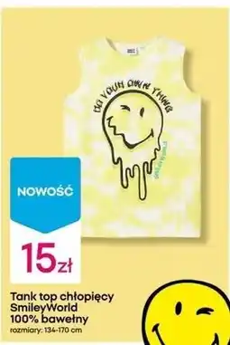 Pepco Tank top chłopięcy SmileyWorld 100% bawełny oferta