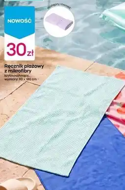 Pepco Ręcznik plażowy z mikrofibry szybkoschnący, wymiary: 90 x 180 cm oferta