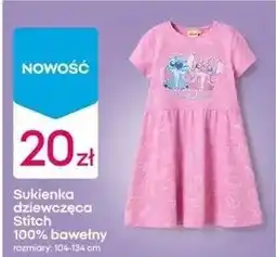 Pepco Sukienka dziewczęca Stitch oferta
