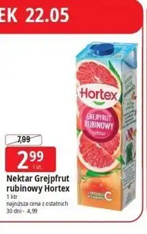 E.Leclerc Nektar Grejpfrut rubinowy Hortex oferta