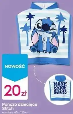 Pepco Ponczo dziecięce Stitch oferta