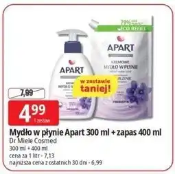 E.Leclerc Mydło w płynie Apart 300 ml + zapas 400 ml oferta