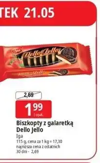 E.Leclerc Biszkopty z galaretką Dello Jello oferta