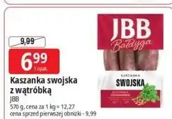 E.Leclerc Kaszanka swojska z wątróbką JBB oferta