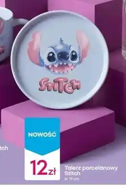Pepco Talerz porcelanowy Stitch oferta