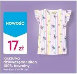 Pepco Koszulka dziewczęca Stitch oferta