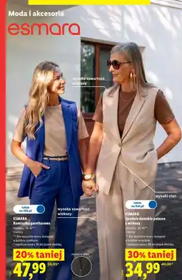 Lidl Kamizelka garniturowa oferta