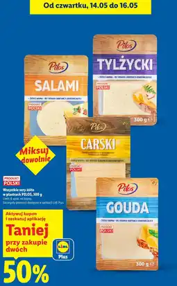 Lidl Wszystkie sery żółte w plastrach PILOS oferta