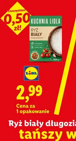 Lidl Kuchnia Lidla Ryż biały długoziarnisty oferta