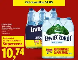 Lidl Żywiec Zdrój Woda źródlana oferta