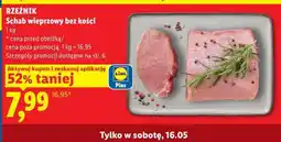 Lidl Schab wieprzowy bez kości oferta