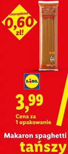 Lidl Combino Pełnoziarniste Spaghetti oferta