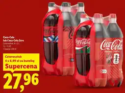 Lidl Coca-Cola lub Coca-Cola Zero oferta